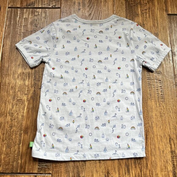 Little Bird By Jools Beach Day Print Tee 7-8y - Picture 5 of 6